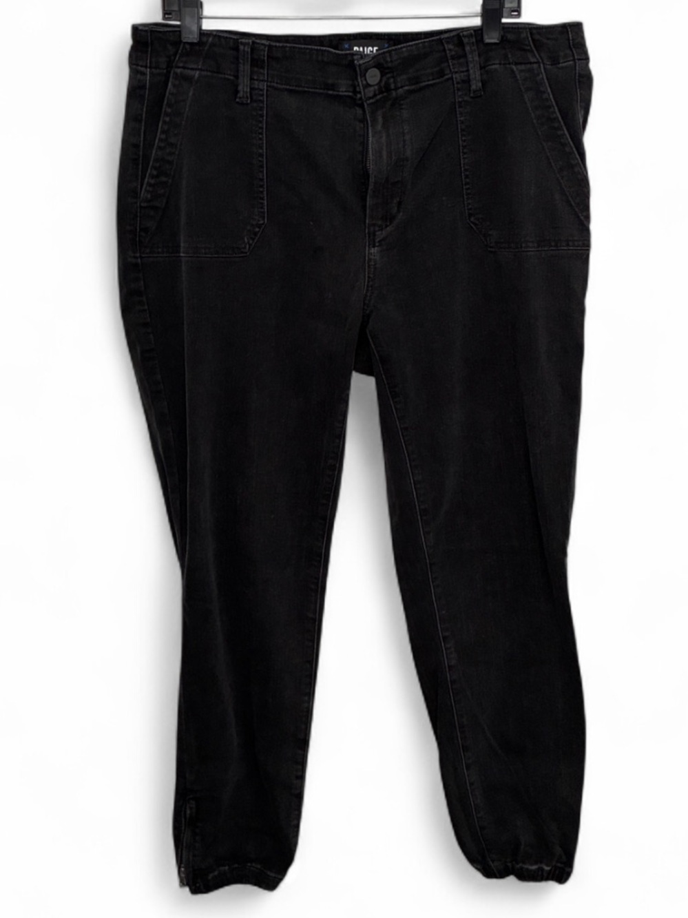 PAIGE Mayslie Black Jogger Pants